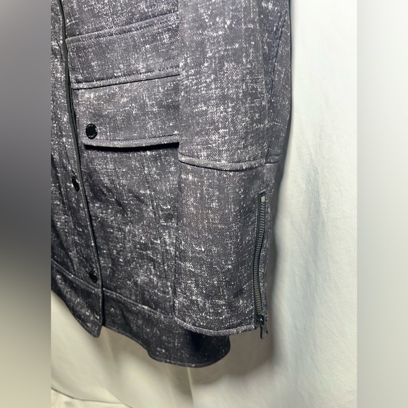 Guess Black & White Hooded Jacket | XS - Picture 4 of 11